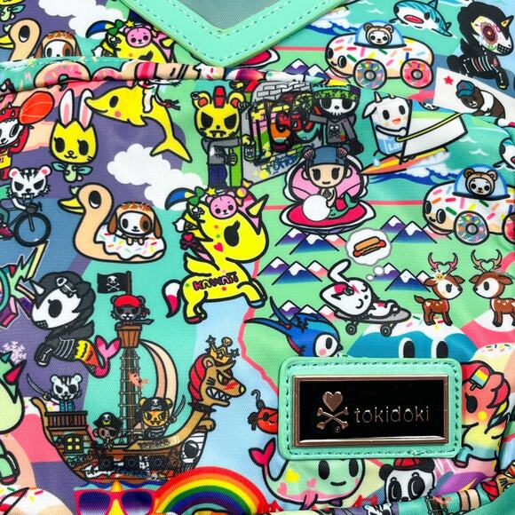 Tokidoki California Dreamin\' Full Size Backpack Transparent Heart Bag Kawaii main image 4
